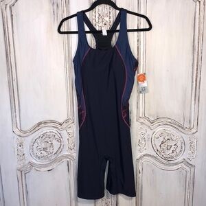 My Charmo UPF 50+ Navy Swim Suit Size Large Attraco Sports